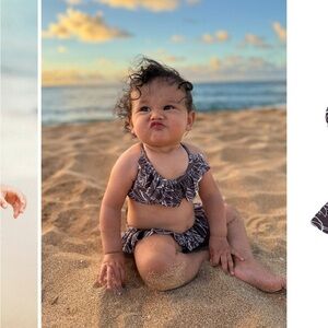 Issa De Mar KEIKI LANAI SET NATURAL TROPIC size 2